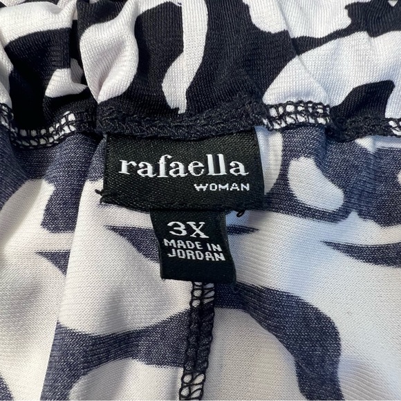 Rafaella woman Navy & White Mini Dress Sz.3XL Geographic Print New With … - Picture 10 of 16